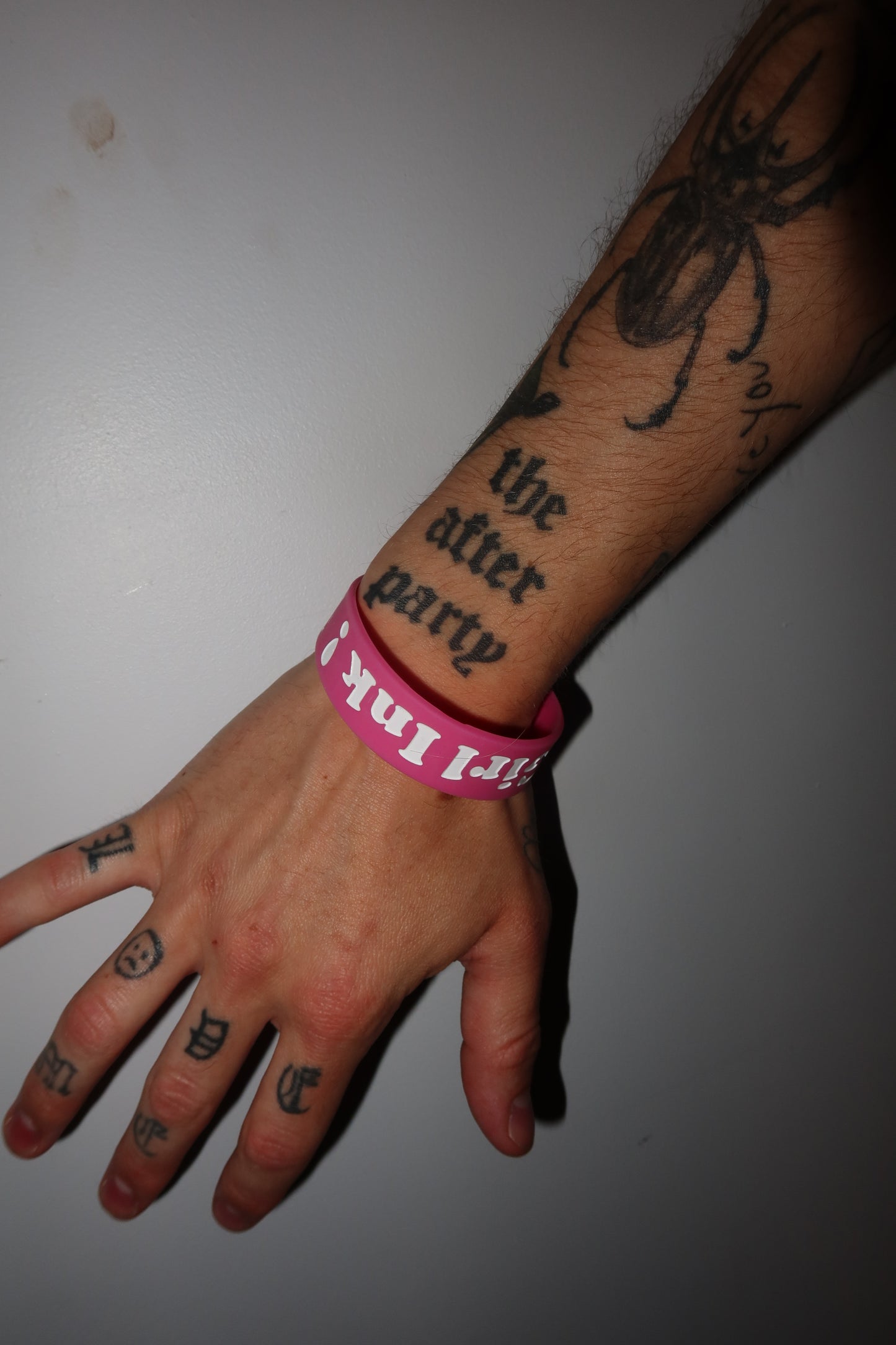 I <3 Emo Girl Ink Bracelet