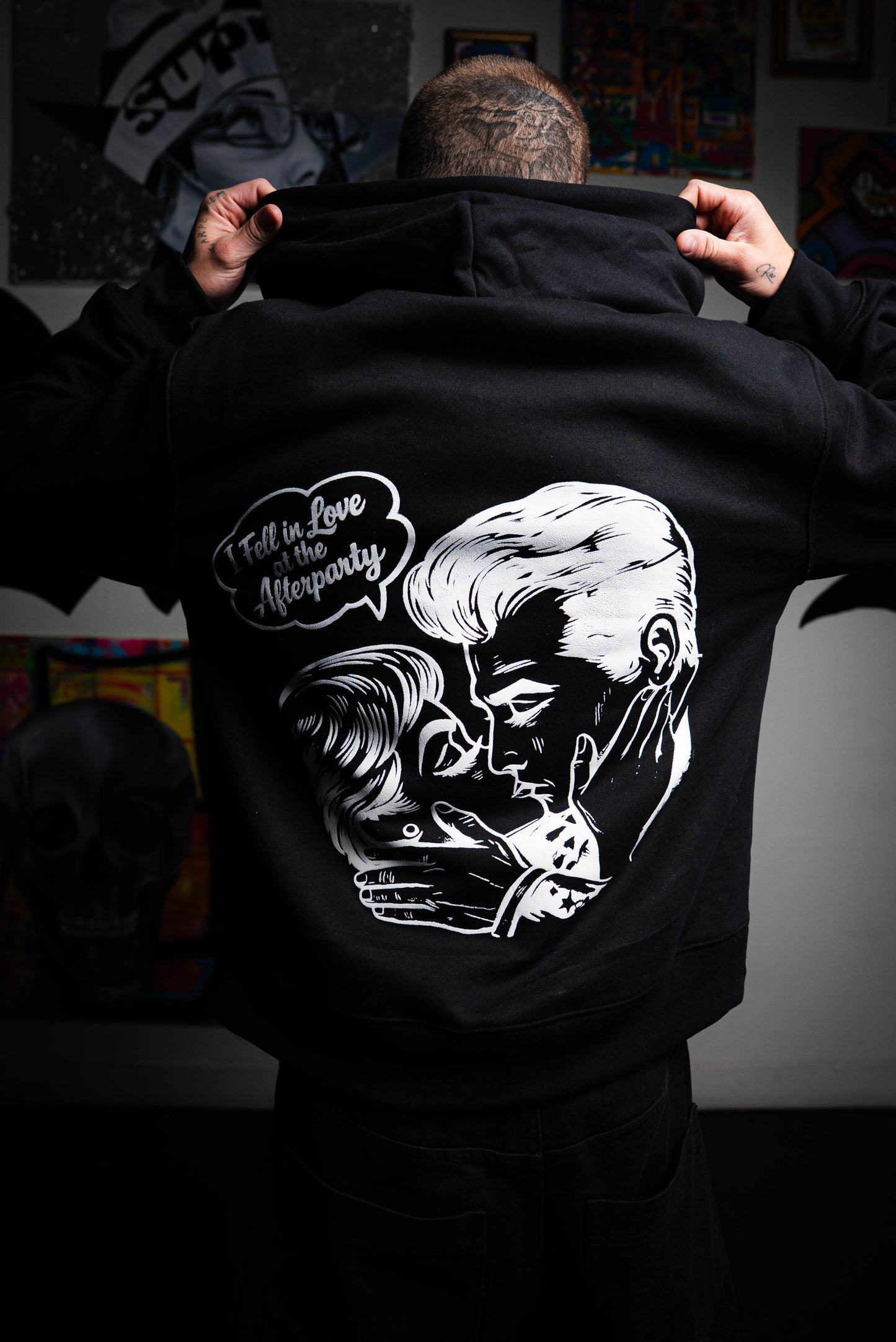 I fell in love at the afterparty hoodie