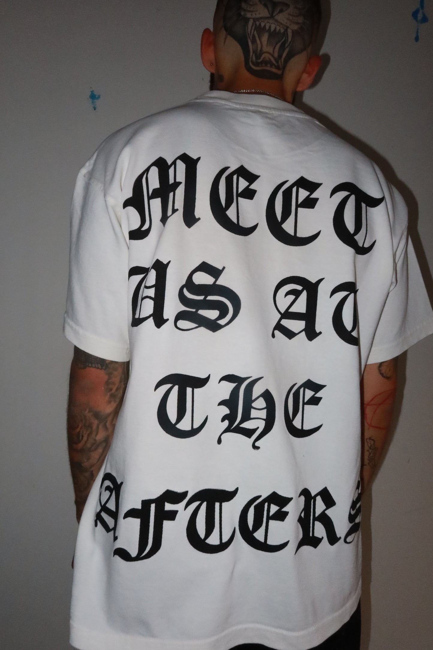 MEET US AT THE AFTERS TEE